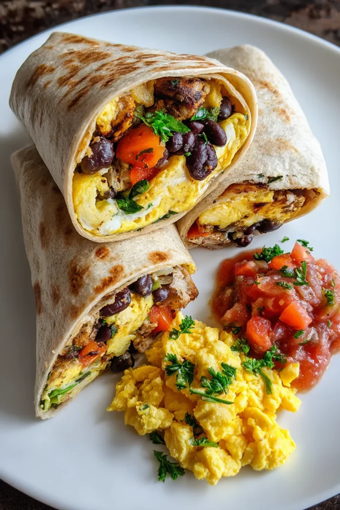 High-Protein Breakfast Wrap